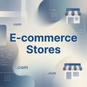 Traditional domains used by e-commerce store companies