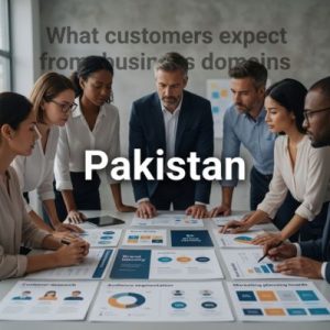 What customers expect from business domains in Pakistan