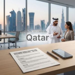 What customers expect from business domains in Qatar