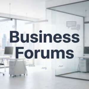 What domain extensions mean for Business Forums