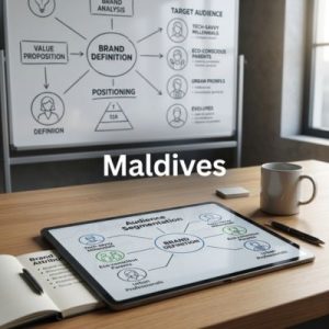 Define your brand and target audience in Maldives