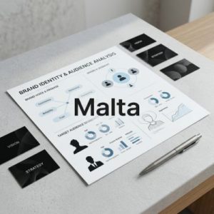 Define your brand and target audience in Malta