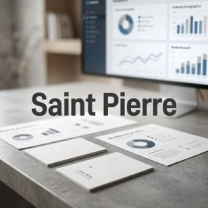 Define your brand and target audience in Saint Pierre