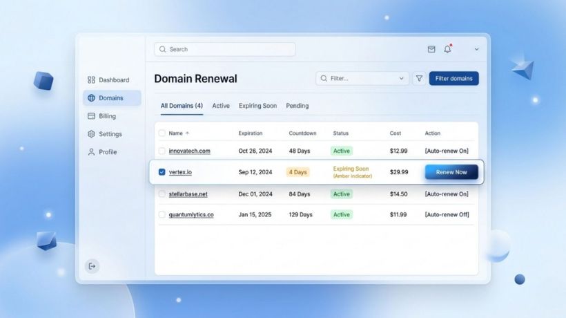 Domain Name Renewal